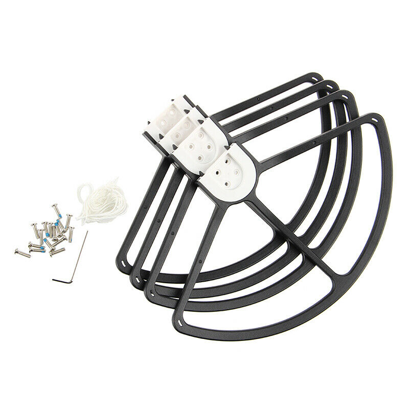 Snap On/off Prop Guards Protectors 4 x Black for DJI Phantom 1 2 3 N1F8