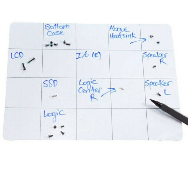 30x25cm Screw Pad Magnetic Project Work Surface Mat Cell Phone Repair To UHW