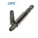 33 Sets Of Hollow Screws With Holes Hollow Plum Screwdriver Head