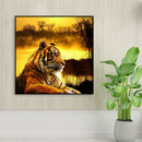 Diamond Painting Kits Tiger Full Round Drill Handicrafts Home Art (B2313)