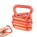 1pc Triangle Carabiner Outdoor Camping Hiking Keychain Snap Clip Hook Buckle BX