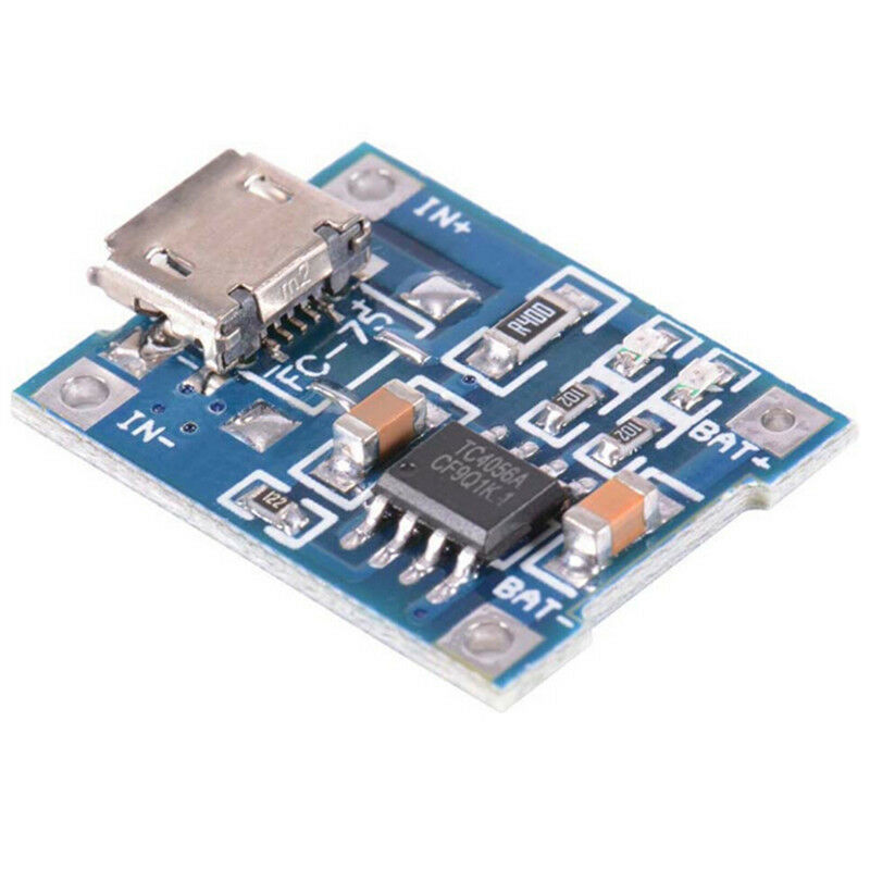 2PCS 1A 5V TP4056 Lithium Battery Charging Module USB Board Electronic Compon Gw