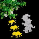 Elephant Cutting Dies Stencil DIY Scrapbooking Album Template Embossing Pap J0L1