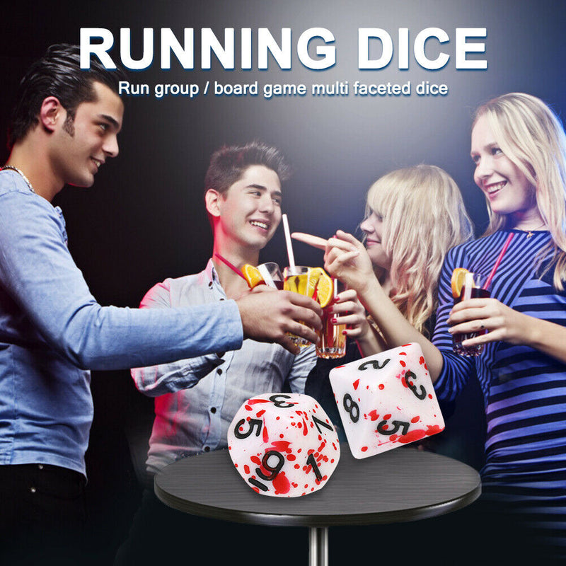 7pcs Multi-Sided Polyhedral DND Dice RPG Role Playing Funny Table Game Toys