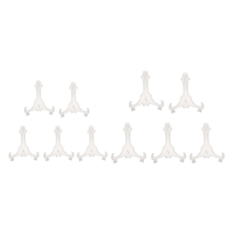 10x Picture Frame Easel Stand Photo Holder Rack for Shop Cafe Art Gallery