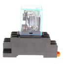 Dc24V Coil Power Relay 10A Dpdt Ly2Nj Hh62P-L Jqx-13F-2Z With Ptf08A Socket U8E1