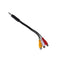 28cm 3.5mm jack av male to 3rca female audio video cable cord  stereo adapter SP