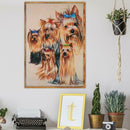 5D DIY Full Drill Diamond Painting Dogs Animals Cross Stitch Embroidery Kit