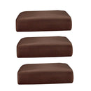 3 Pieces Stretch Sofa Seat Cushion Protector Couch Slipcovers Armchair Cover