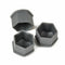 20pcs Car Wheel Nut Bolt Center Cover Gray 17mm Caps + 1x Clip for VW Audi EVU