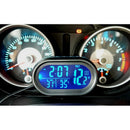 Car Voltage Monitor Clock Digital Thermometer
