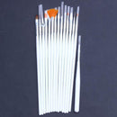 20 Pieces Nail art Tools Makeup brush Dotting Tool Brush Kit for Nail Art