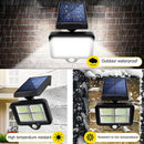 Waterproof LED Garden Street Lamp Solar Motion Sensor Wall Light (160 LED) A