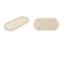 2x Hand-woven DIY Crochet Bag Bottom Insert Pad Shaper Nail Cushion 60 Holes