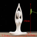Yoga Posture Statue Desktop Decoration Crafts Wedding Gifts Display Decor 01