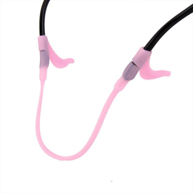 Kids Silicone Band Strap+ Ear Hooks for Glasses Eyeglass sunglasses Pink