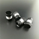 4pcs Car Tire Valve Stem Dust Caps Tyre Air Caps Cover Trim Accessory Black