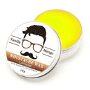30g 100% Natural Styling Beard Wax Moustache Balm Beeswax Moisturizing s