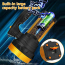 Portable Rechargeable LED Torch Outdoor Camping Hunting Searchlight Spotlight #