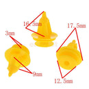 20x Door Panel Push Pin Clips 6507686-AA for Jeep Grand Cherokee Car Yellow