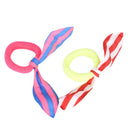 5PCS Rabbit Bunny Ear Ribbon Hair Band Wire Hair Bands Ribbon Dot Gum Headband3c