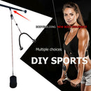 2pcs Fitness Hanging Belt Sandbag Pull Up Rope Straps Gym Workout Equipment A