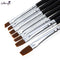 7pcs/set Nail Art Gel Design Pen PaInting Polish Brush Dotting Drawing To NPJ