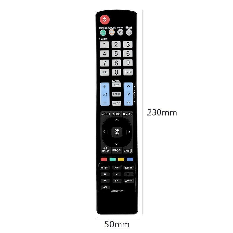 Replacement Remote Control for LG 42LE4500 AKB72914209 AKB74115502 AKB6968 A