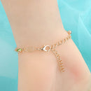 Fashion Women Elegant Crystal Rhinestone Leaf Chain Bracelet Bangle Jewelry Gift