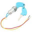 Ignition Switch Electric Scooter Key Starter Easy Install Durable ATV Accessory