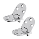 2PCS Stainless Steel Door Hinges Yacht Hatch Cabin Marine Strap Hinge Hardware