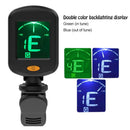 Chromatic LCD Clip On Tuner Electric Acoustic Guitar Bass Violin, Banjo, Ukulele