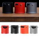 Knock Box Coffee Machine Espresso Recycle with Rubber Bar Container Red