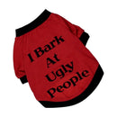 Pet Winter Clothes Puppy Dog Cat Vest T Shirt Coat Dress Sweater Apparel "I