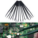8pc Anti-StaticElectronic Hand Tool Set Tweezers Plastic Tweezer Kit ESD Forc BX