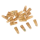 20pcs Rubber Buffer Beads Knot Protectors for Carp Fishing Hair Rig Making
