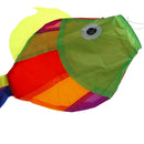 Rainbow Fish Kite Windsock Outdoor Garden Decor Kids Line Laundry Kids Toys BX
