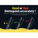 Car Brake Fluid Tester DOT3 DOT4 LED Indicator Moisture Compact Water Test Pen