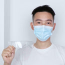 4Pcs Clear Safety Face Shield Goggles Transparent Splash-proof Windproof