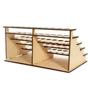Paint Bottles Rack DIY Paint Brushes Display Rack Storage Stand,Painting Br