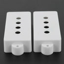 2PCS Electric Guitar PB P-Bass Pickup Covers 28.5MM Space white Great Repla D4K9