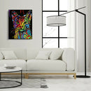 Colorful Cat DIY Oil Painting By Number Acrylic Paint On Canvas Home Decor A
