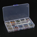 240 Double Cap Snap Button Rivets with Tool for DIY Garment Accessories 7mm