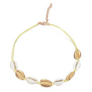 2pcs Boho Necklace Shell Seastar Pendant Choker Women Beach Jewelry Gift