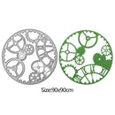 Round Frame DIY Cutting Dies Stencils Scrapbook Embossing Album Card(GG0162