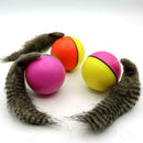 Cat Toys Interactive Teaser Chase Moving Weasel Electric Roll Ball Pet Toys J3F9