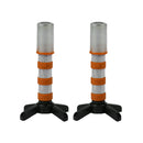 2x LED Emergency Road Flares Roadside Beacon Safety Strobe Light  Orange