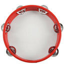 8inch Musical Tambourine Tamborine Drum Round Percussion Gift for KTV Party J9K2