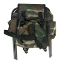 2 in 1 Folding Stool Seat + Backpack for Camping Fishing Picnic BBQ Beach