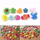 10xMulti-Coloured Cartoon Assorted Push Pins Drawing Cork Board Office SupplieME